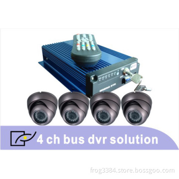 4ch car dvr surveillance solution